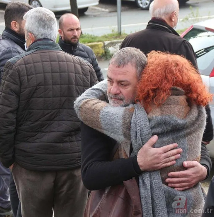 Ece Erken taziyede gözyaşlarına boğuldu! Şafak Mahmutyazıcıoğlu cenazesinde çekilen kareler yürek parçaladı