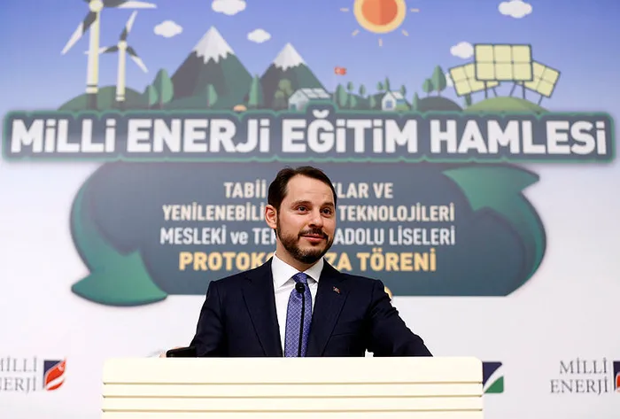 Enerji Bakanı Berat Albayrak, Milli Enerji Eğitim Hamlesi Protokol İmza Töreni'nde konuştu - 1
