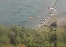 Tekirdağ’da korkulu anlar: Paraşütçü denize çakıldı