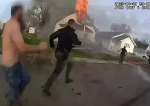 Bir anda bomba gibi patladı! Böyle altında kaldı