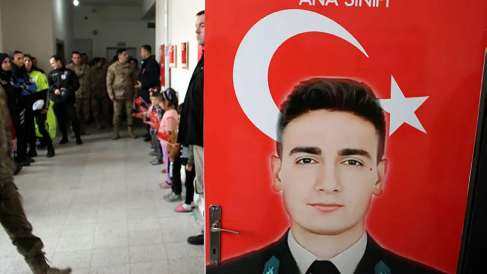 Vasiyetiyle Türkiye’yi duygulandıran şehit Yusuf Ataş’ın ismi anasınıfında yaşayacak