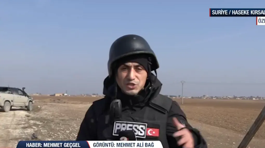 Haseke kırsalından ilk canlı yayın A Haber'de