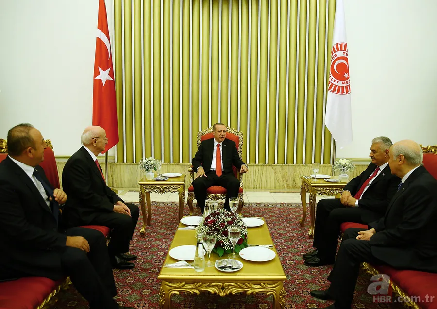 Yeni yasama yılı resepsiyonundan renkli görüntüler 15