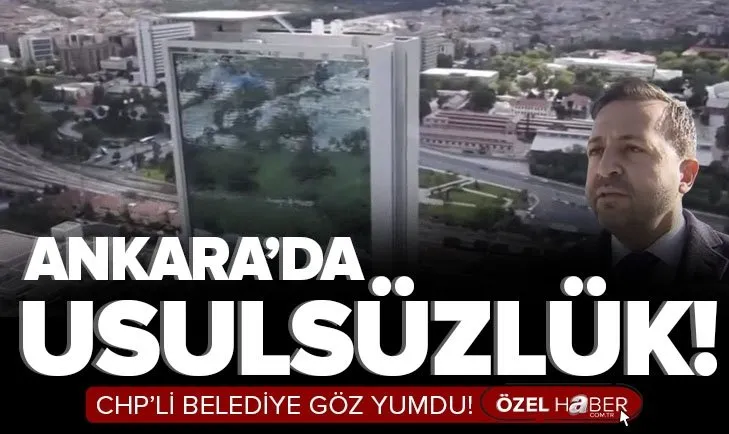 Çankaya Belediyesi usulsüzlüğe göz mü yumdu? Konut parselinde ruhsatsız iş yerleri