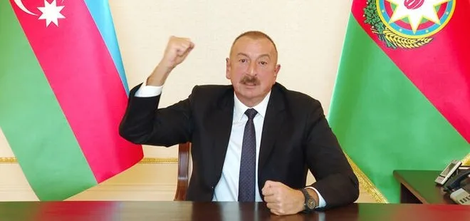 Son dakika: Azerbaycan Cumhurbaşkanı Aliyev: Kimin tabanlarını yalarsan yala, biz hak yolundayız