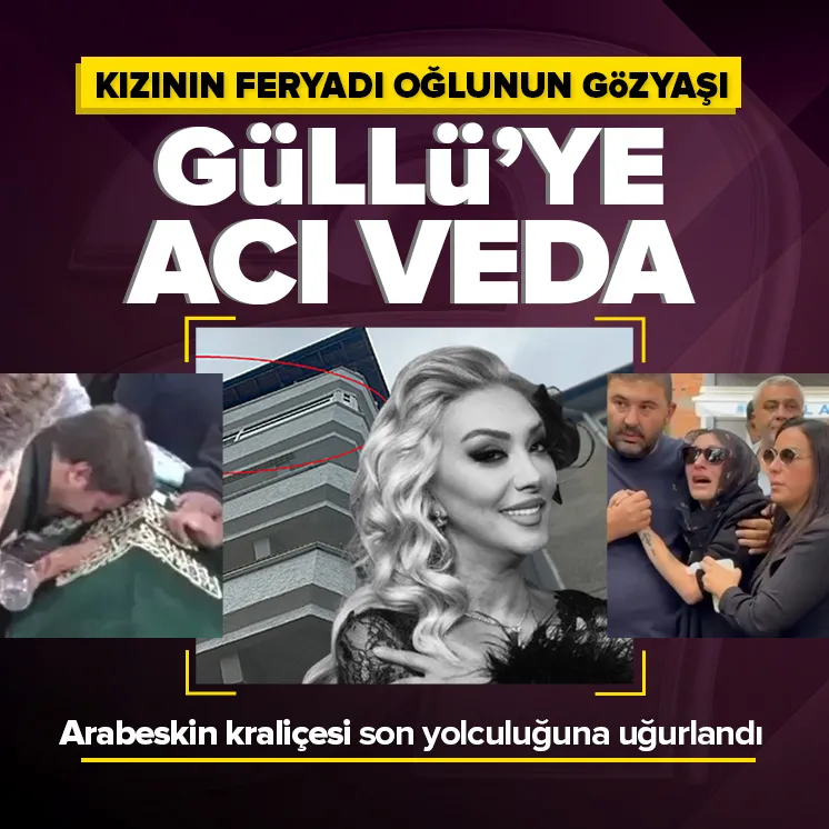 Arabeskin kraliçesi Güllü’ye veda!