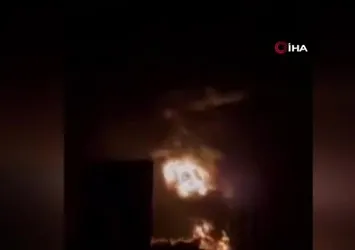 İran’da korkutan yangın