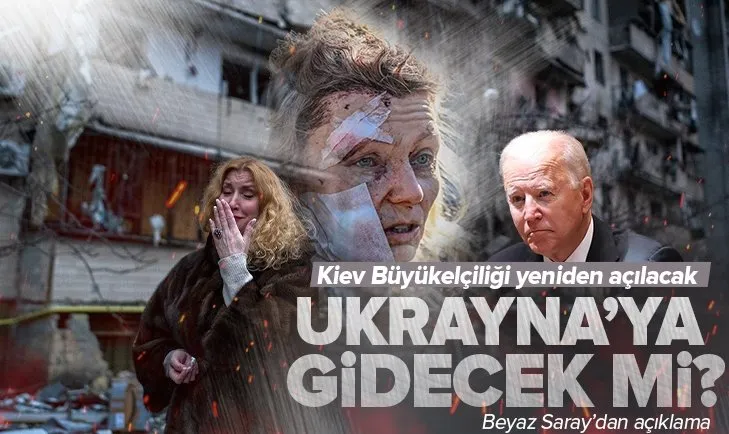 ABD Başkanı Joe Biden Ukrayna’ya mı gidiyor? Beyaz Saray’dan açıklama geldi