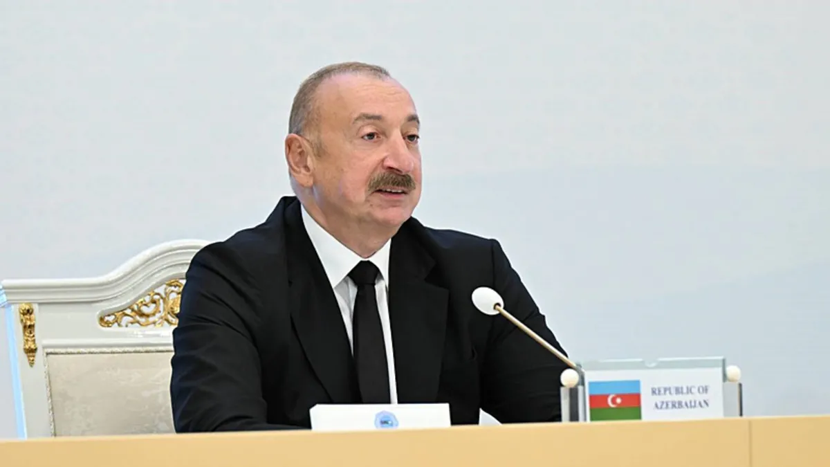 Aliyev: Zengezur Koridoru tüm bölgeye kazanç getirecek