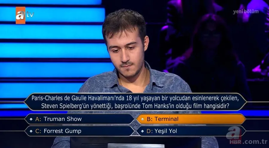 Kim Milyoner Olmak İster'de tarihi anlar! Yarışmacı milyonluk soruyu açtırmaya hak kazandı 24