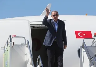 Başkan Erdoğan'dan Aşkabat'ta diplomasi trafiği! Liderlerle bir araya geldi