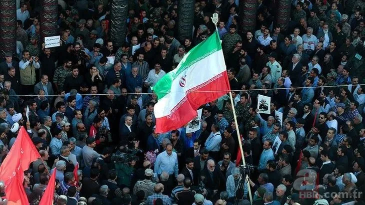 İran’da protestocular sokaklara döküldü! ABD’ye açık tehdit...