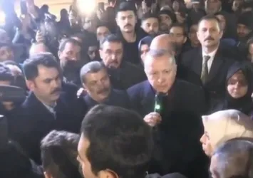 Başkan Erdoğan deprem bölgesinde!