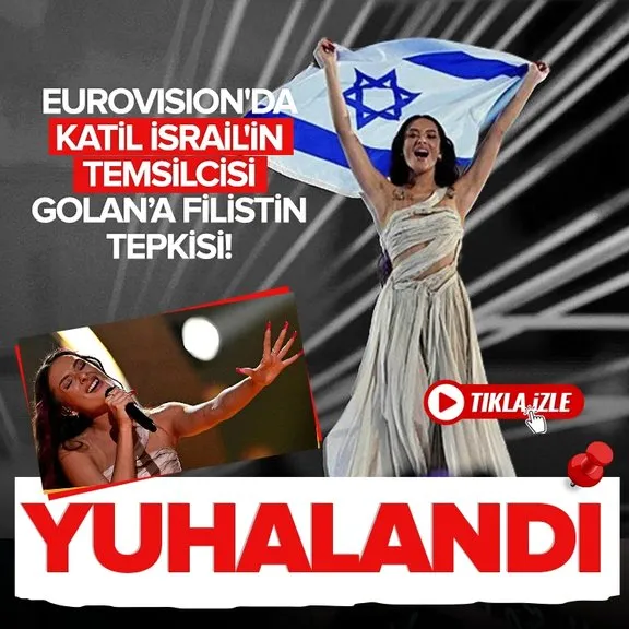 Eurovision’da katil İsrail’in temsilcisi Eden Golan yuhalandı! Filistin sloganları ile büyük tepki aldı | işte o anlar...