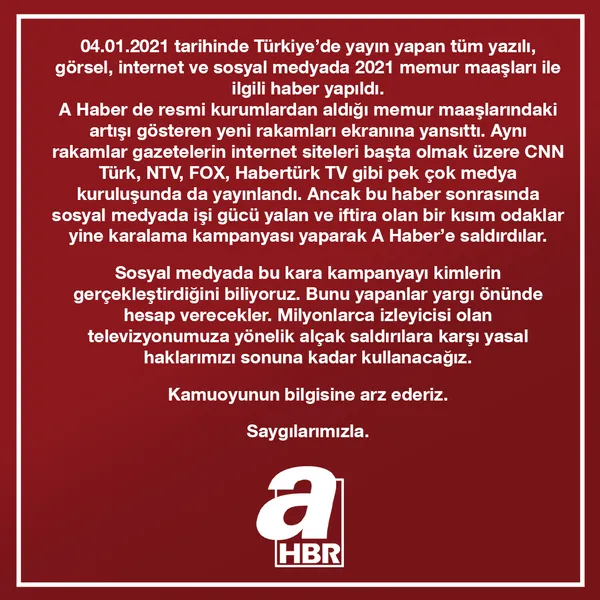 a-haberden-sosyal-medyada-yurutulen-kirli-kampanyaya-cevap-1609794928111.jpg A Haber'den sosyal medyada yürütülen kirli kampanyaya cevap - 1