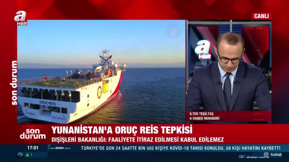 Türkiye’den Yunanistan’a ’Oruç Reis’ tepkisi