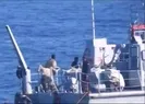 Haftere gözdağı! Türk donanması kendini gösterdi