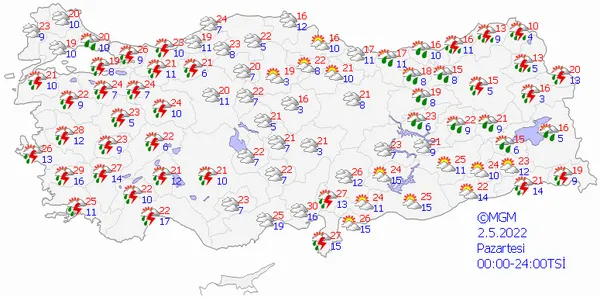 Ramazan Bayramı'nda hava nasıl olacak? 5 günlük hava durumu açıklandı | Yağmur ve soğuk hava geliyor - 10