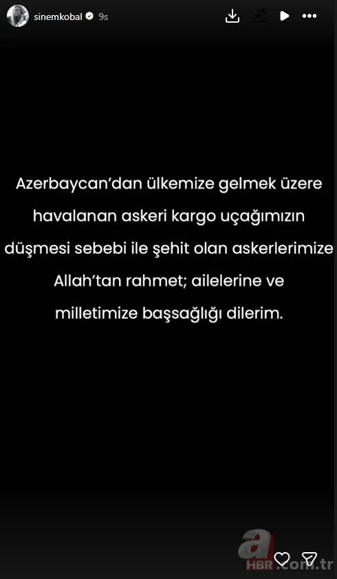 Başımız sağ olsun! Ünlülerden şehit olan askerlerimiz için taziye mesajları 18