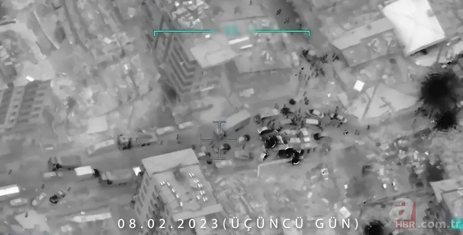 Bayraktar Akıncı ve Bayraktar TB2 deprem bölgesi için aralıksız seferber! Yıkımın boyutu havadan görüntülendi 13