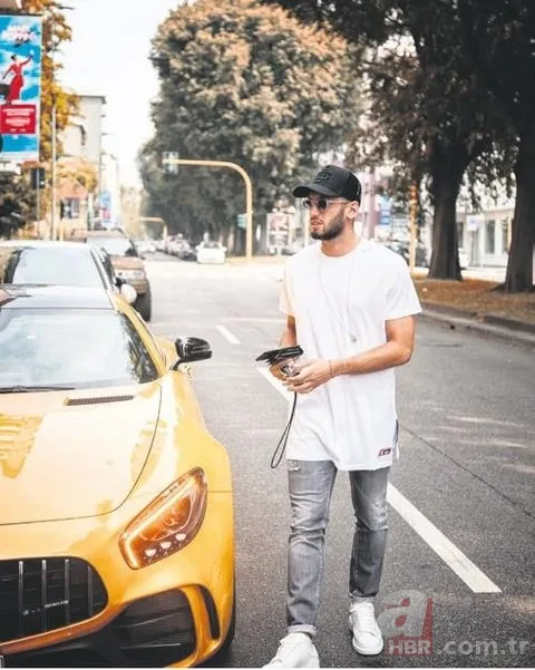 Hakan Çalhanoğlu'nun süper lüks otomobili! İşte futbolcuların arabaları 1