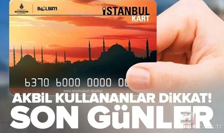 Akbil kullananlar DİKKAT! Geri sayım başladı! İstanbulkart kişiselleştirme nereden, nasıl yapılır? İETT kartı kişiselleştirme neden yapılmalı? 1