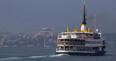 İstanbul'da vapur seferleri iptal! Ulaşıma hava engeli