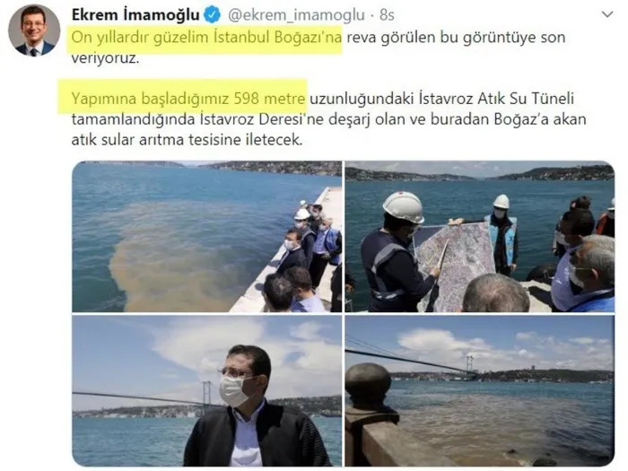 Bakan yardımcısı AK Parti’nin başlattığı projeyi üstlenen CHP’li İmamoğlu’nu ifşa etti