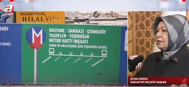 Metro hattı için açılan tüneli İBB kapattı! İBB devletin yaptığı metroları engelliyor