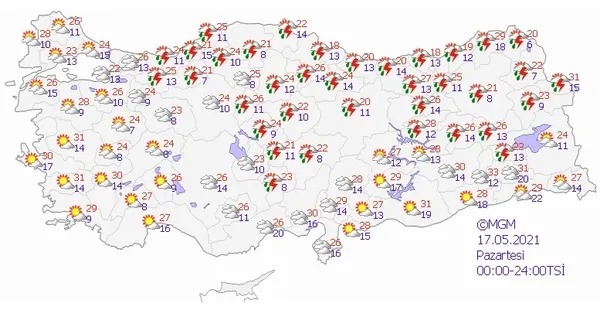 İstanbul'a yağmur yağacak mı? Meteoroloji'den flaş sağanak açıklaması! Ankara'ya yağmur yağacak mı? - 2