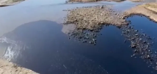Diyarbakır’da yol yapım çalışmasında petrol boru hattı patladı: Ham petrol sulama kanalına karıştı