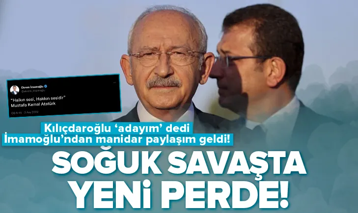 İmamoğlu’ndan manidar paylaşım!