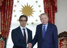 Başkan Erdoğandan Dolmabahçede kritik kabul