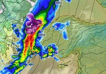İstanbul'a kar geri geliyor! Haritada ortaya çıktı | İşte İstanbul'a karın yağacağı tarih