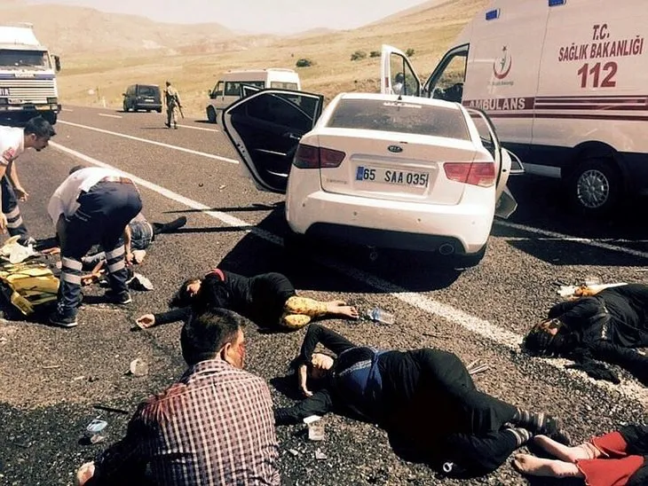 Erzurum’da trafik kazası: 11 yaralı