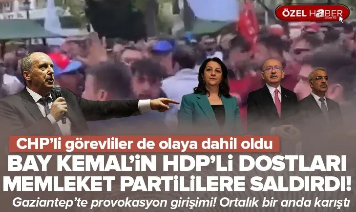Bay Kemal’in HDP’li dostlarından provokasyon!