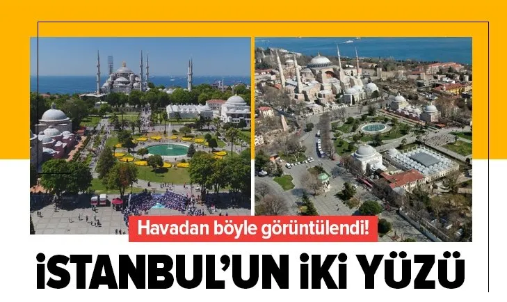 İstanbul'un iki yüzü böyle görüntülendi!