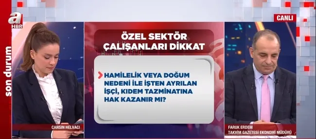 Özel sektör çalışanları dikkat! KIDEM TAZMİNATINI KİMLER, NASIL ALABİLİR?