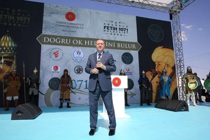 Cumhurbaşkanı Erdoğan, Malazgirt 1071 Anma Programı’na katıldı