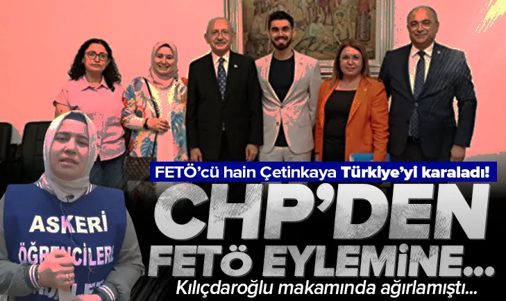 FETÖ’cü Çetinkaya’dan Fransa’da eylem!