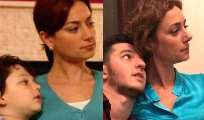sanem celik 14 yil sonra ayni pozu verdi a haber son dakika magazin haberleri
