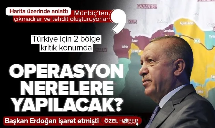 Suriye’de operasyon hangi bölgelere yapılacak? Başkan Erdoğan işaret etti Dr. Mesut Şöhret A Haber’de değerlendirdi