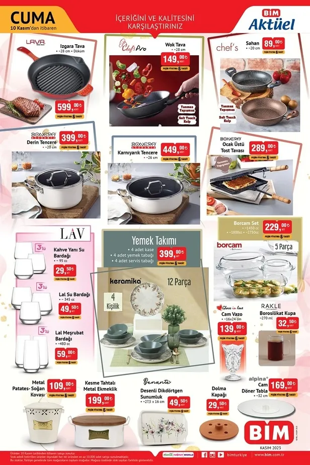 14 Kasım BİM aktüel ürünler kataloğu: BİM’e 349 TL’ye fön makinesi, 229 TL’ye power bank, 229 TL’ye akıllı saat, 17 TL’ye saklama kabı geliyor