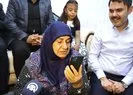 Erdoğan depremzede aileyle görüştü