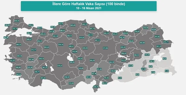 Sağlık Bakanlığı 24 Nisan 2021 vaka ve vefat tablosunu duyurdu | SON DAKİKA SAĞLIK HABERLERİ