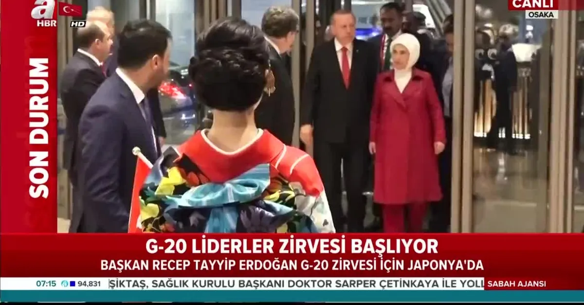Başkan Erdoğan Japonya'ya geldi