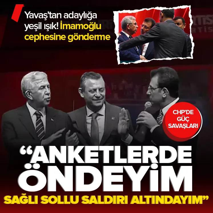 Mansur Yavaştan adaylığa yeşil ışık!