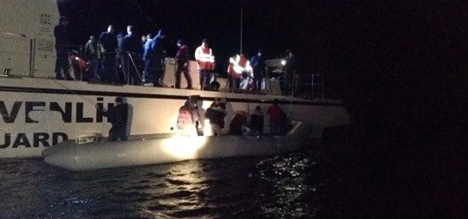 Didim'de 23 düzensiz göçmen kurtarıldı