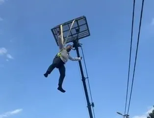 Damadı vinçle kaldırıp çiftetelli oynattılar!