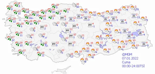 1641306866888.png Kuvvetli sağanak yağış geliyor! Çok sayıda il için gün verildi! İstanbul Ankara İzmir'de bu hafta hava durumu nasıl olacak? - 9